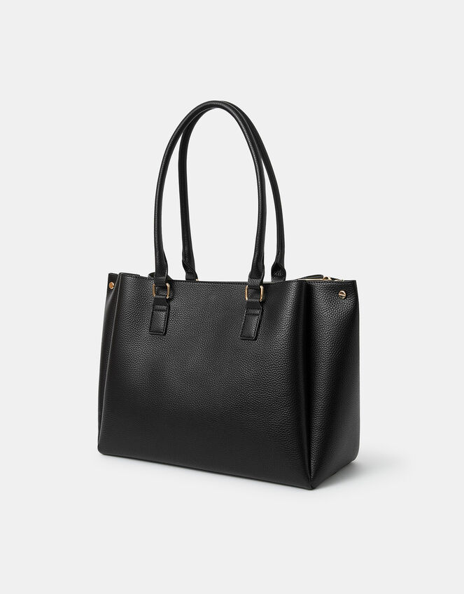 Triple Compartment Shoulder Bag, , large