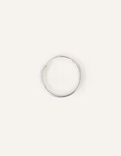 Sterling Silver Single Mini Hoop, , large