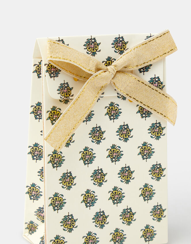 Floral Print Gift Pouch Box, , large