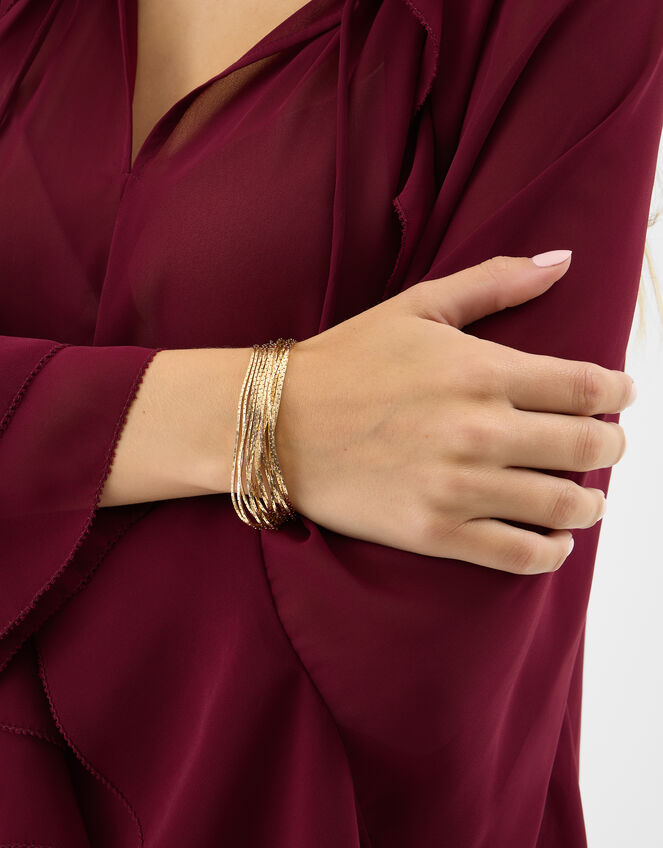 Slinky Multi Chain Bracelet, , large