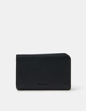 Faux Leather Zip Purse, , large