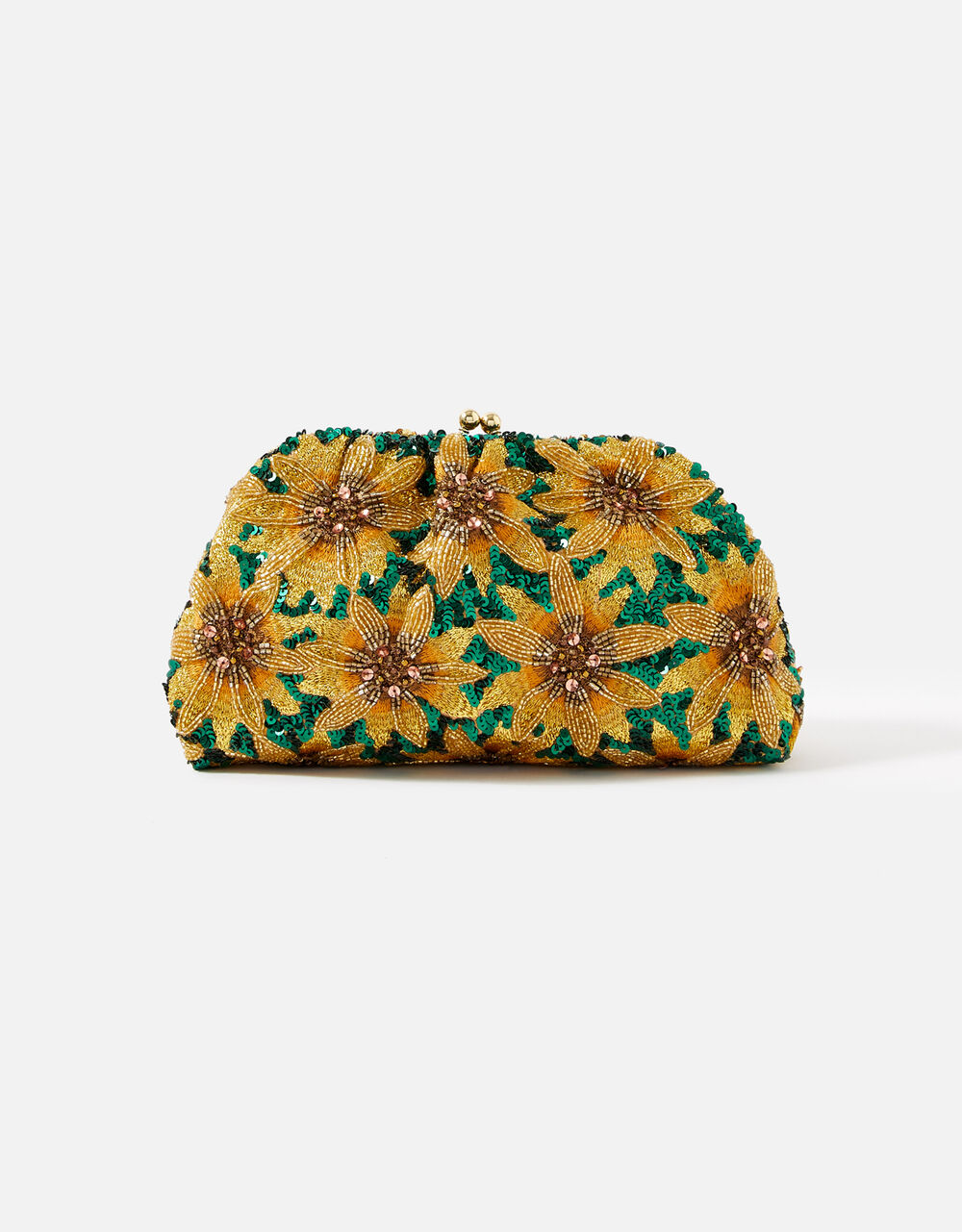 Sunflower Embellished Bag Clutch bags Accessorize UK