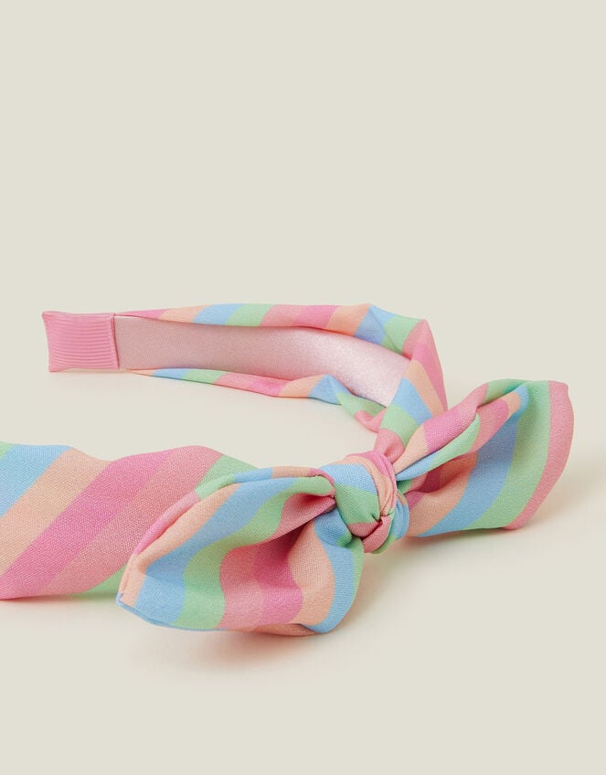 Girls Stripe Headband, , large