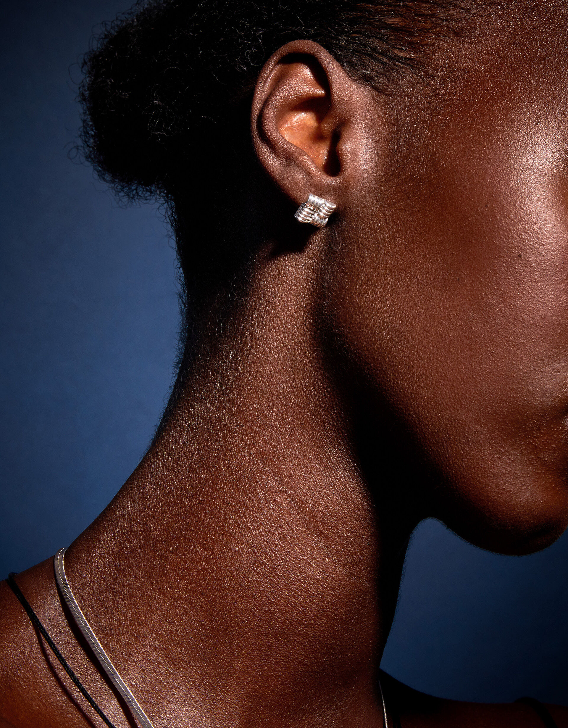 Large square stud earrings store