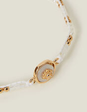 Stone Pendant Cord Anklet, , large