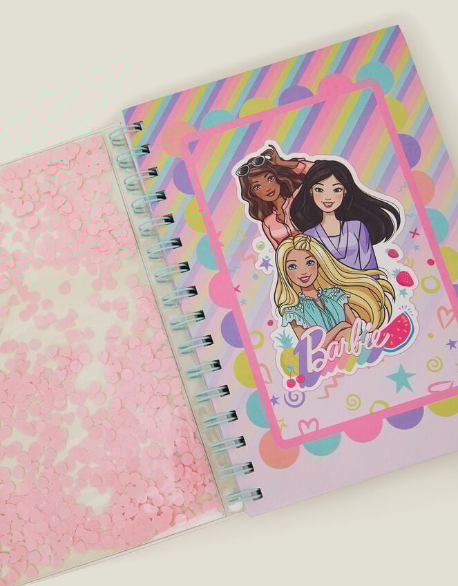 Girls Barbie™ Confetti Cover Notebook, , large