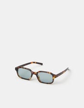 Slim Tort Rectangle Sunglasses, , large