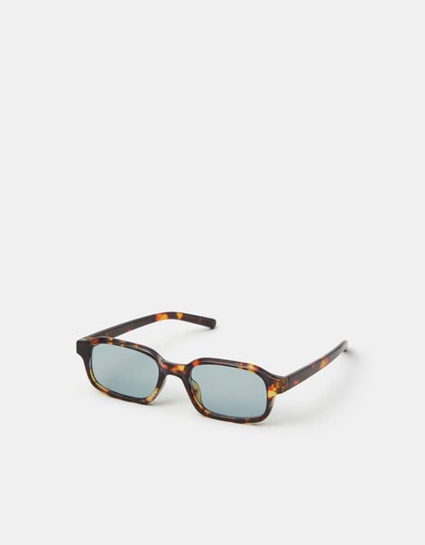 Slim Tort Rectangle Sunglasses, , large