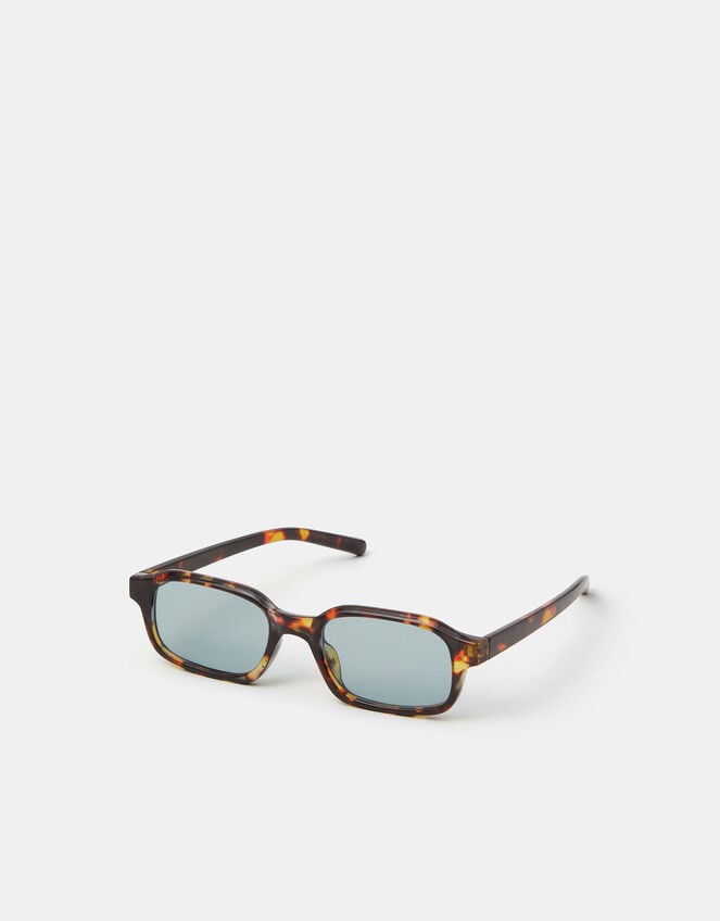 Slim Tort Rectangle Sunglasses, , large