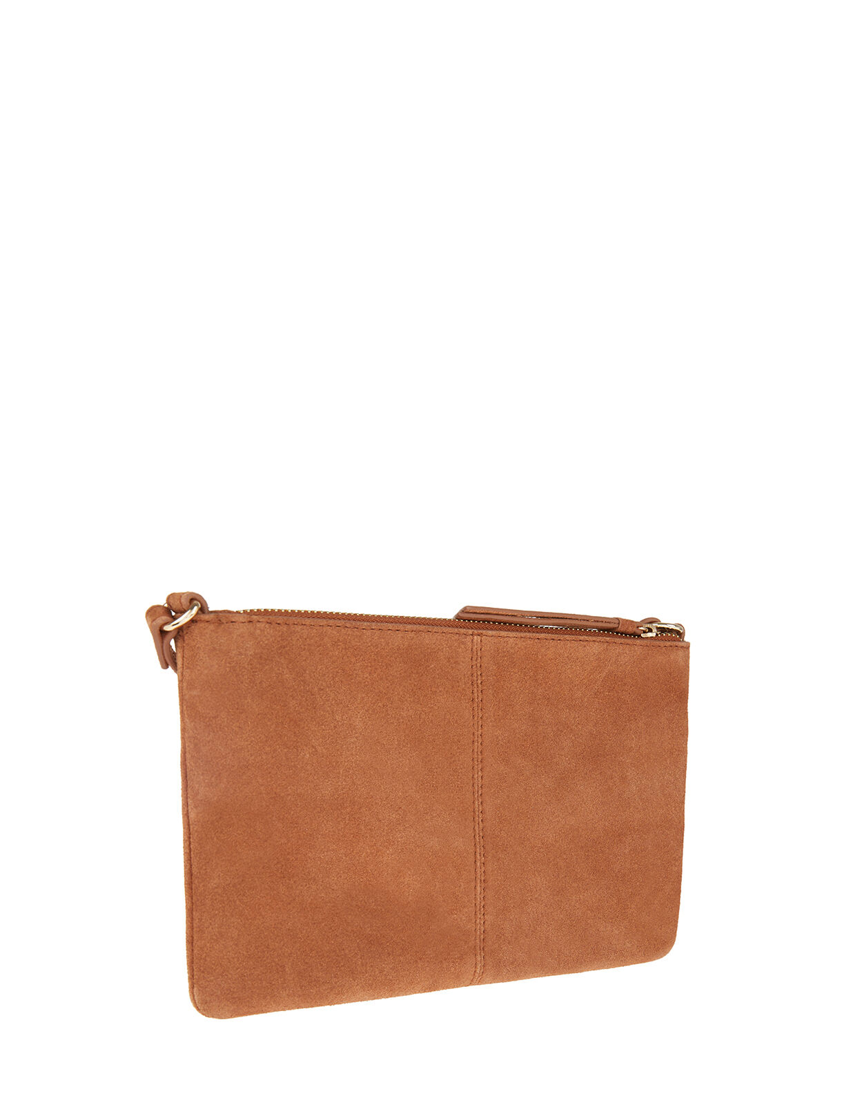 Suede Cross Body Bag