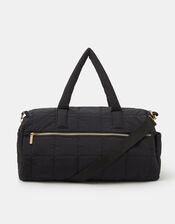 Quilted Weekend Bag, , large
