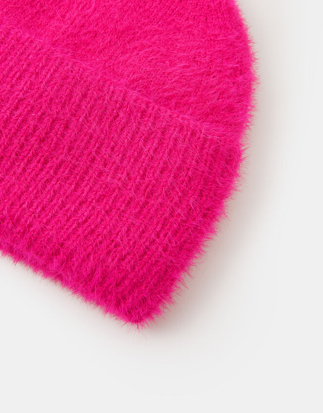 Fuzzy Beanie Hat, , large