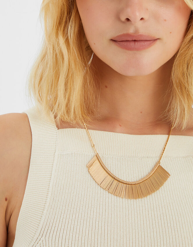 Fan Collar Necklace, , large