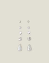 5-Pack Knot Stud Earrings, , large