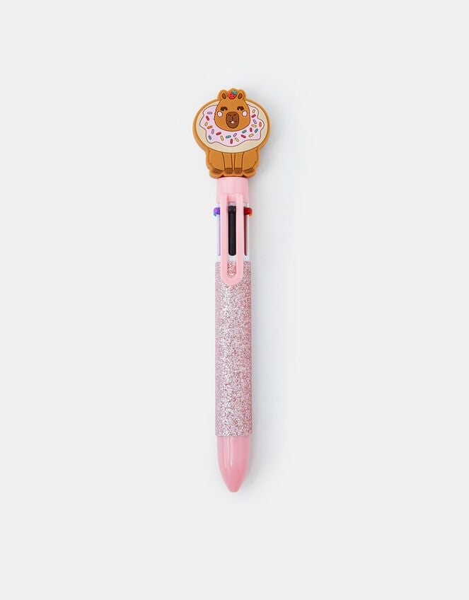 Girls Capybara Multi Colour Pens, , large