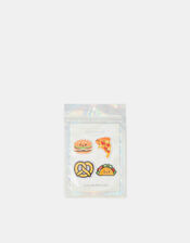 4-Pack Fast Food Embroidered Iron-On Patches, , large