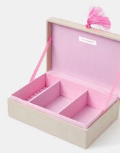 Jasmine Embroidered Jewellery Box, , large