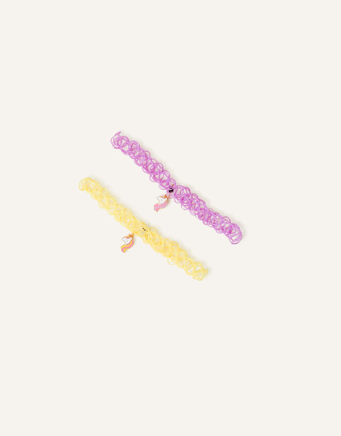 Girls Unicorn Chokers Set of Two , , large