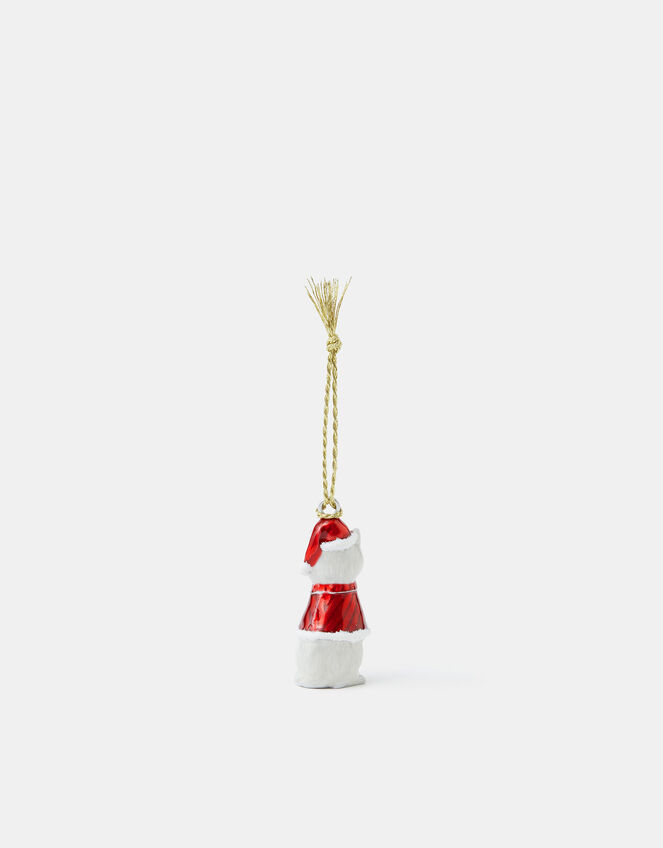 Cat Enamel Christmas Tree Decoration, , large