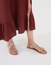 Rome Sparkle Sandals, White (CRYSTAL), large