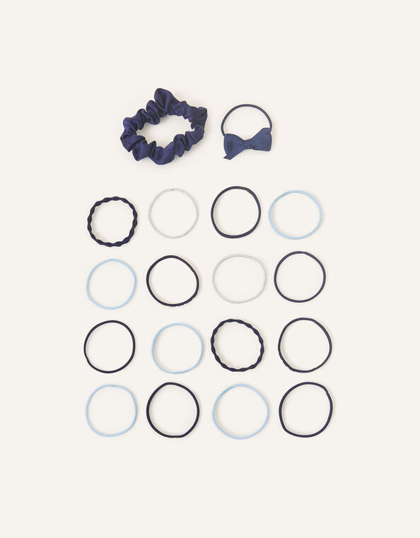 School Hairband 18 Pack, Blue (NAVY), large