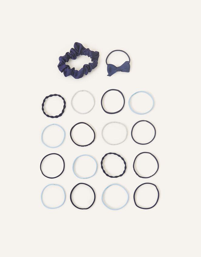 School Hairband 18 Pack, Blue (NAVY), large