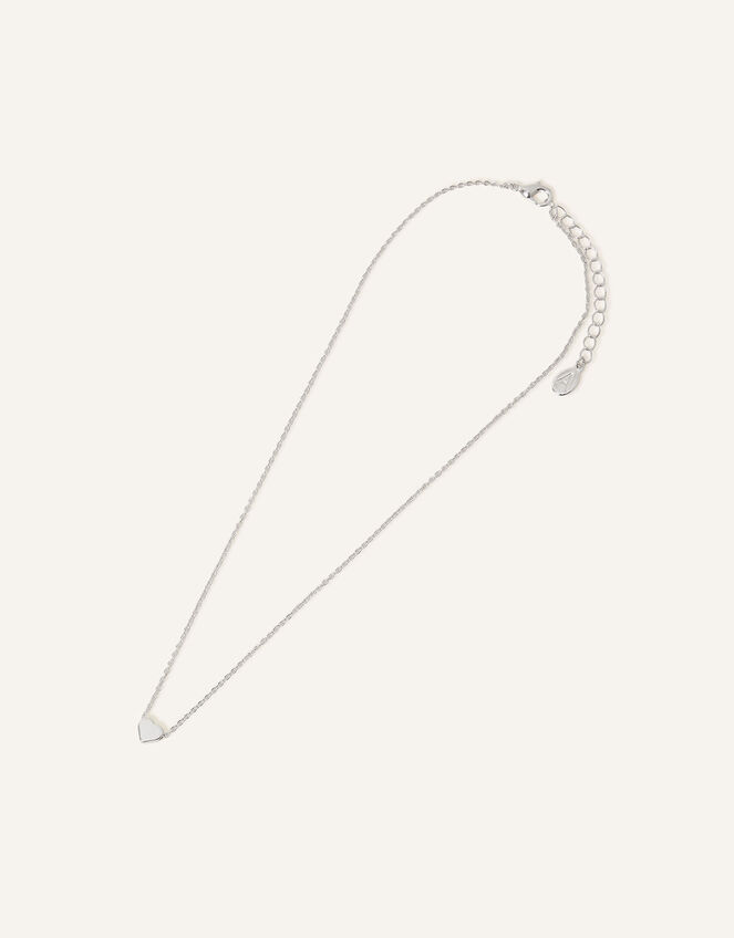 Solid Heart Pendant Necklace, , large