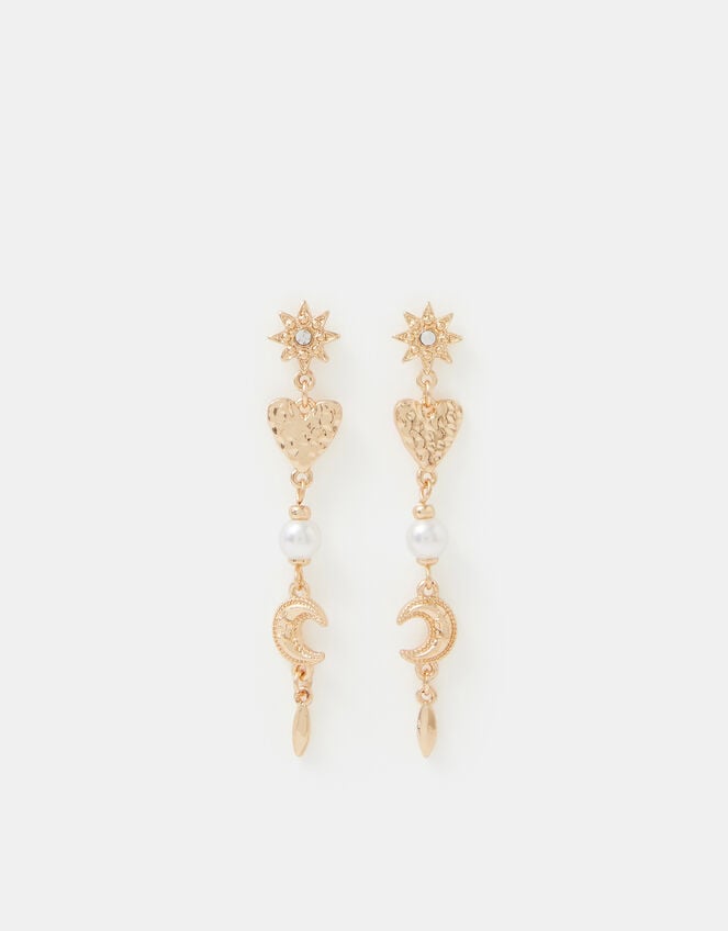Celestial Drop Earrings, , large