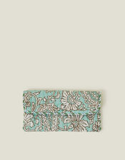 Soft Paisley Quilted Sunglasses Case, , large