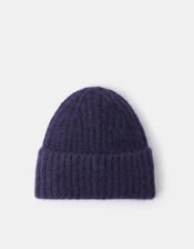 Chunky Knit Beanie Hat, , large