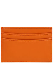 Embroidered Rainbow Cardholder, Orange (CORAL), large
