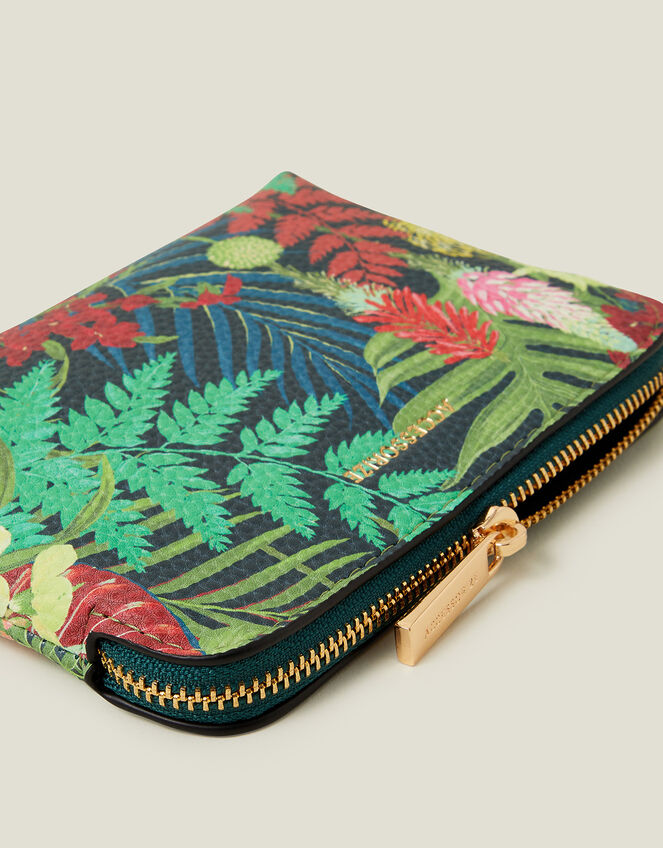 Jungle Print Coin Purse, , large