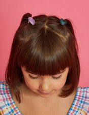 12-Pack Girls Heart Hair Bands, , large