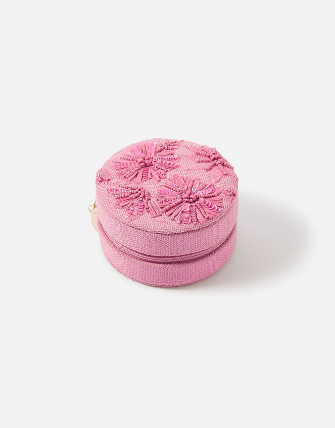 Raffia Jewellery Box, , large