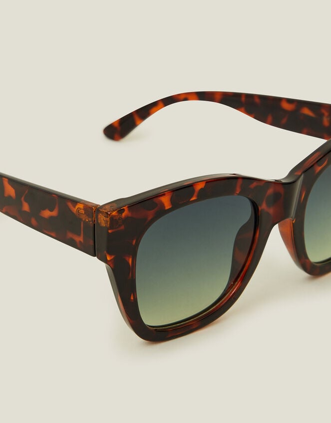 Amber Chunky Cateye Sunglasses, , large
