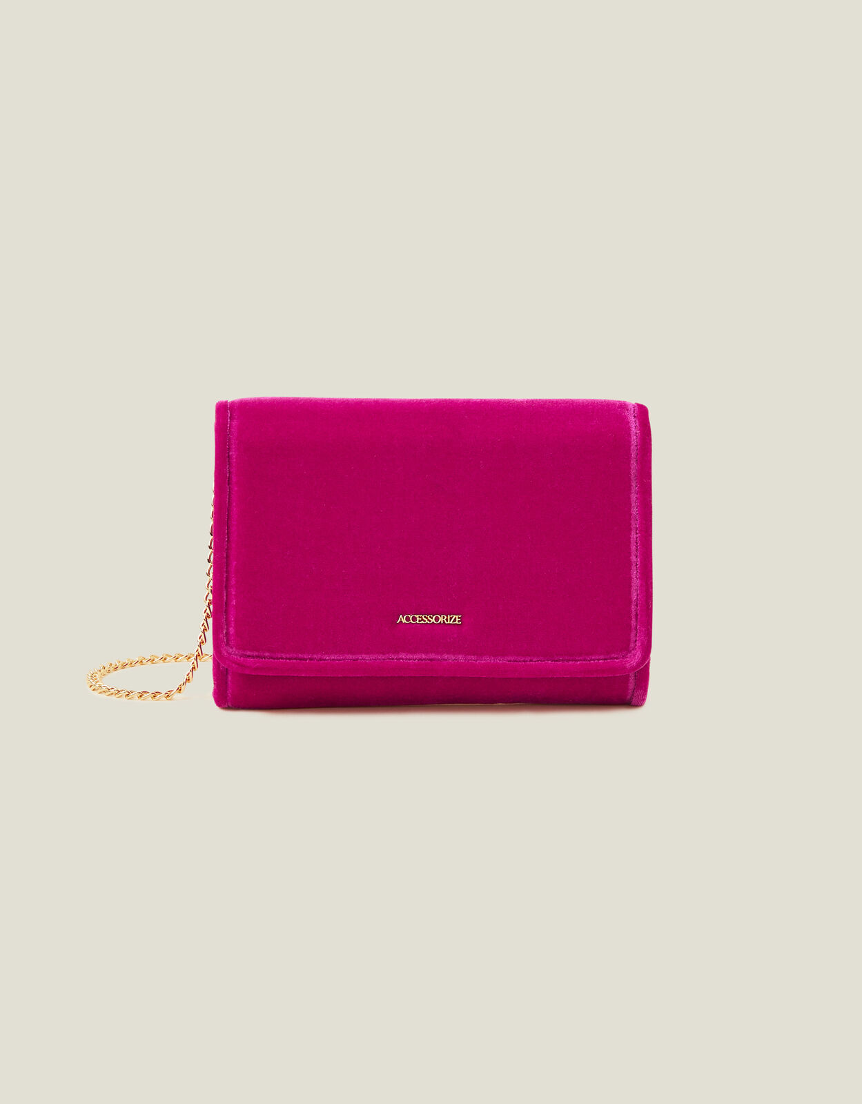 Accessorize pink shop clutch bag