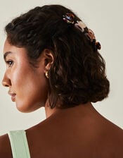 Mini Oval Resin Claw Clips 4 Pack, , large