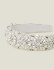Pearl Scallop Headband, , large