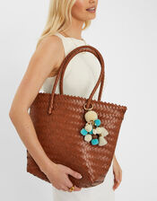 Faux Fur Pom-Pom Bag Charm, , large