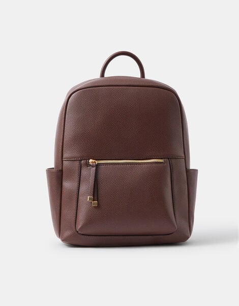 Bonnie Laptop Backpack, Brown (CHOCOLATE), large