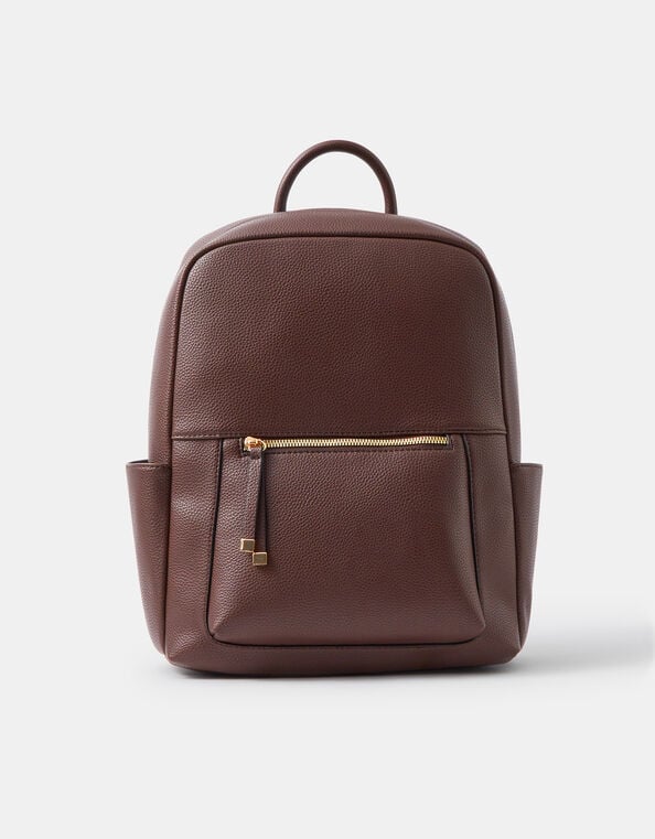 Bonnie Laptop Backpack, Brown (CHOCOLATE), large