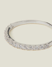 Sterling Silver Eternity Ring, Silver (SILVER), large