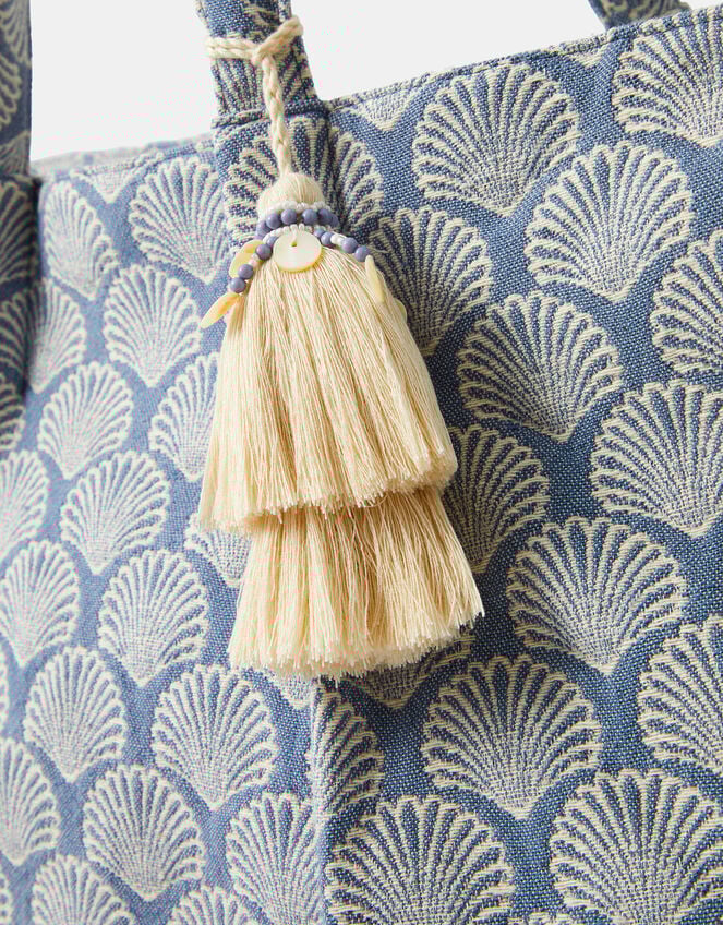 Shell Print Weekend Bag, , large