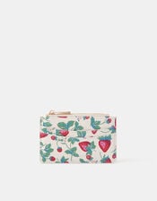 Strawberry Print Card Holder, , large