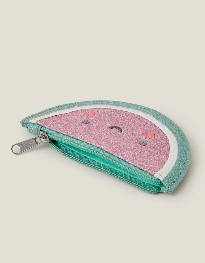 Girls Glitter Watermelon Purse, , large