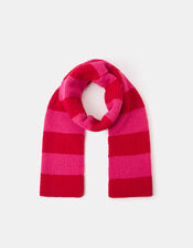 Stripe Knit Scarf, , large