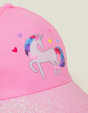 Unicorn Baseball Cap, Pink (PINK), large
