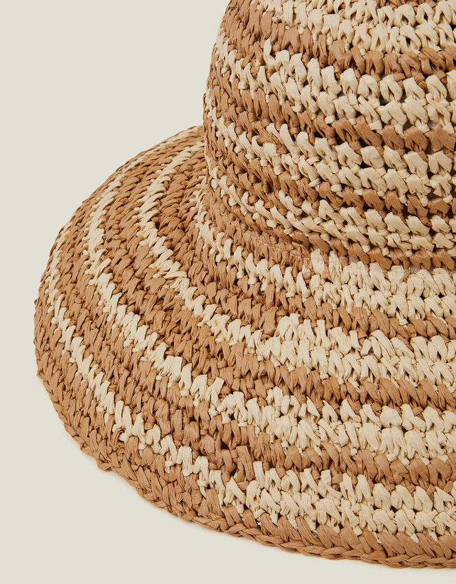 Stripe Bucket Hat, , large