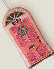 Embroidered Door 2024 Christmas Tree Decoration, , large