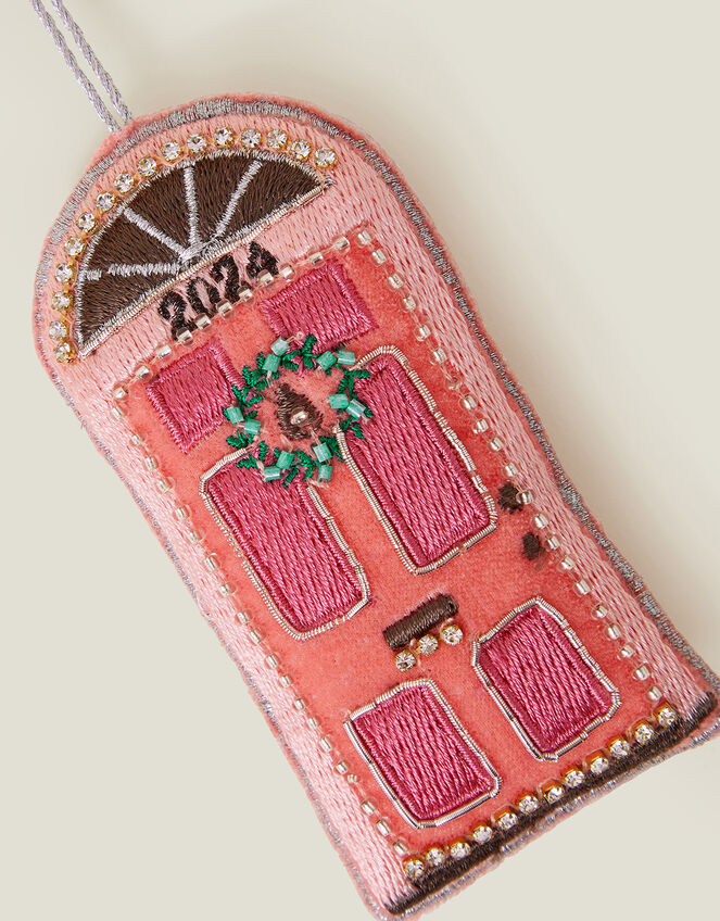 Embroidered Door 2024 Christmas Tree Decoration, , large